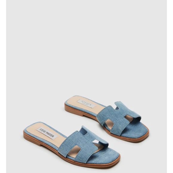Never worn Steven Haydn Denim sandal - Picture 2 of 4